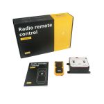 Rádiós kézivezérlő (2 funkciós / sárga / USB-C)