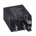 Minirelé NO/NC 24V 20A HACO