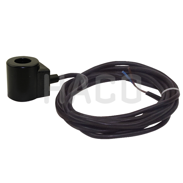 Mágnestekercs kábellel (24V / d18x40mm / 5,5M )